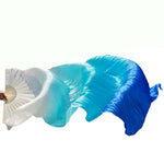 Load image into Gallery viewer, Real Silk Dance Veil Fans
