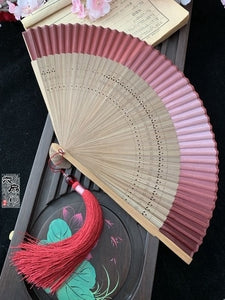 Kimono Fan Real Silk