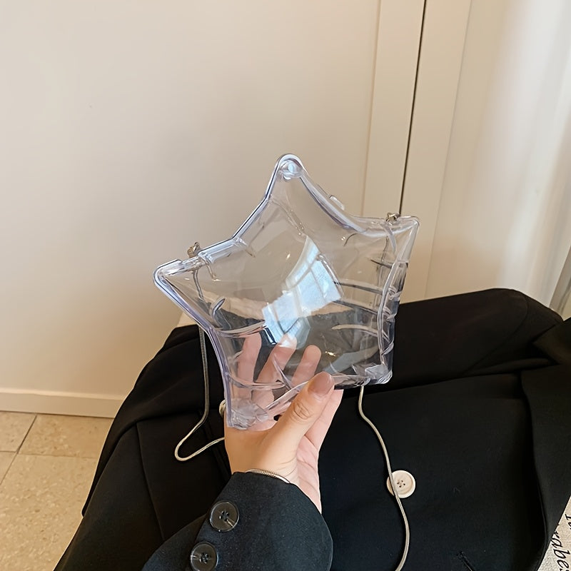Star-Shaped Mirrored Crossbody