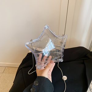 Star-Shaped Mirrored Crossbody