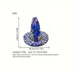 Load image into Gallery viewer, Reflective Holographic Wizard Hat
