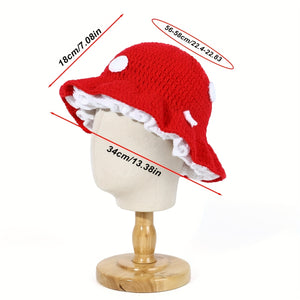 Shroom Bloom Crochet Hat