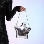 Load image into Gallery viewer, Star-Shaped Mirrored Crossbody
