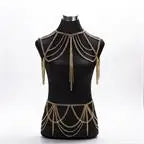 Load image into Gallery viewer, Boho Metal BodyChain
