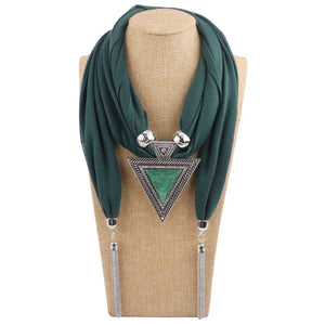 Boho Scarf Necklace