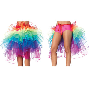 Rainbow Tutu Bustle