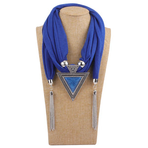 Boho Scarf Necklace