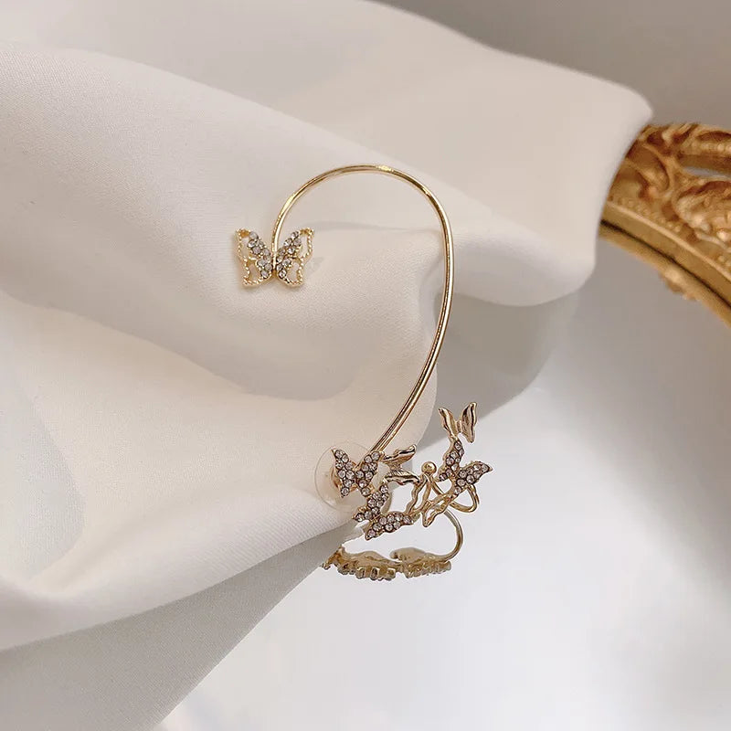 GlimmerFall -  Waterfall Earrings & Cuffs Set