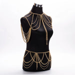 Load image into Gallery viewer, Boho Metal BodyChain
