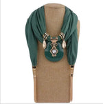 Load image into Gallery viewer, Boho Scarf Necklace
