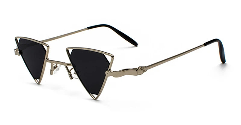 Runbird Triangle Punk Sunglasses – Retro Edge for Festivals & Parties