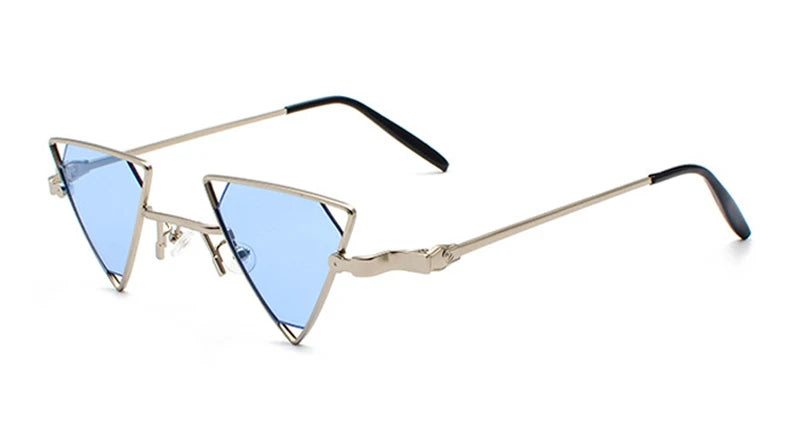 Runbird Triangle Punk Sunglasses – Retro Edge for Festivals & Parties