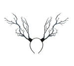 Load image into Gallery viewer, Gothic Deer Horns Headpiece
