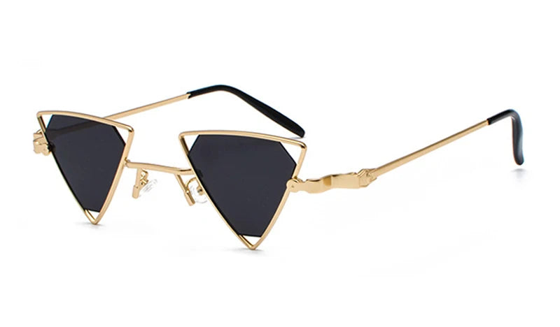 Runbird Triangle Punk Sunglasses – Retro Edge for Festivals & Parties