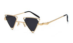 Load image into Gallery viewer, Runbird Triangle Punk Sunglasses – Retro Edge for Festivals &amp; Parties

