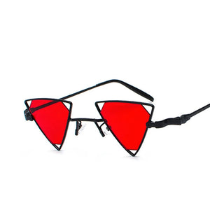 Runbird Triangle Punk Sunglasses – Retro Edge for Festivals & Parties