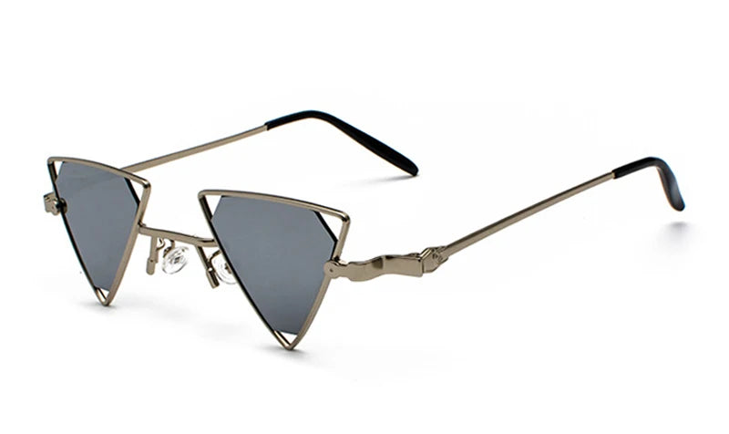Runbird Triangle Punk Sunglasses – Retro Edge for Festivals & Parties