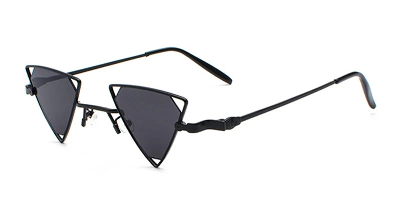 Runbird Triangle Punk Sunglasses – Retro Edge for Festivals & Parties