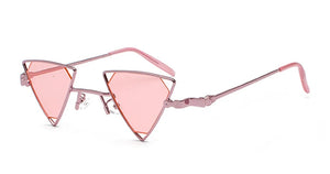 Runbird Triangle Punk Sunglasses – Retro Edge for Festivals & Parties