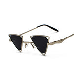 Load image into Gallery viewer, Runbird Triangle Punk Sunglasses – Retro Edge for Festivals &amp; Parties
