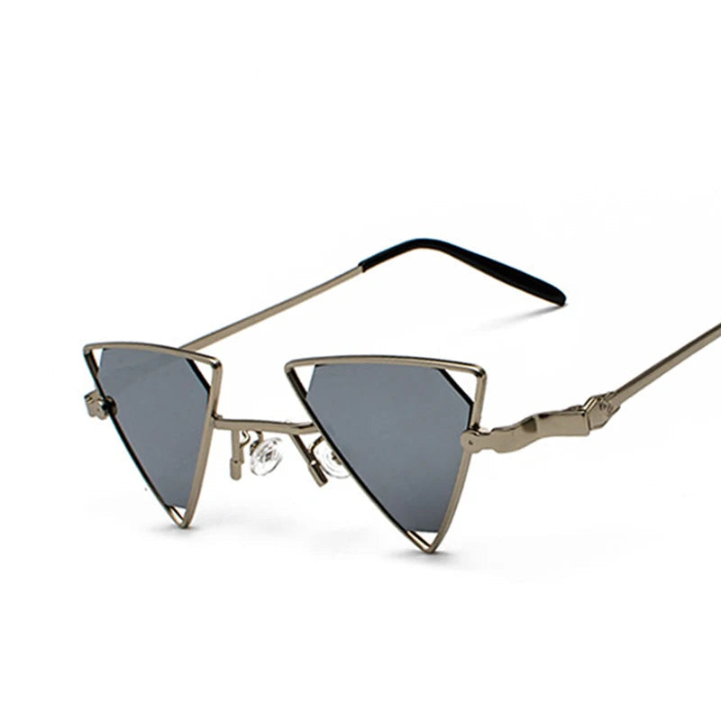 Runbird Triangle Punk Sunglasses – Retro Edge for Festivals & Parties