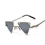 Load image into Gallery viewer, Runbird Triangle Punk Sunglasses – Retro Edge for Festivals &amp; Parties
