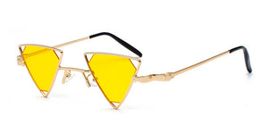 Runbird Triangle Punk Sunglasses – Retro Edge for Festivals & Parties