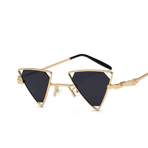 Runbird Triangle Punk Sunglasses – Retro Edge for Festivals & Parties