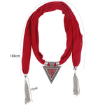 Load image into Gallery viewer, Boho Scarf Necklace
