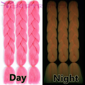 LunaLocks™ – Fluorescent Festival Braid Extensions