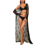 Load image into Gallery viewer, Black Lace Kimono
