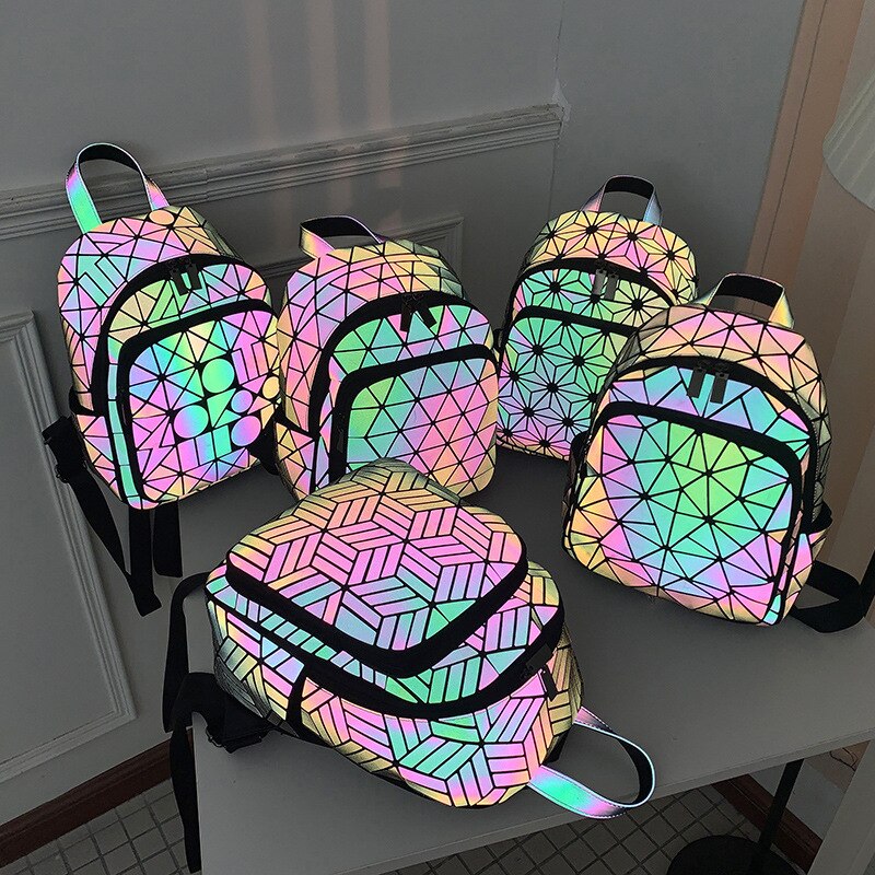 Luminous Holographic BackPack