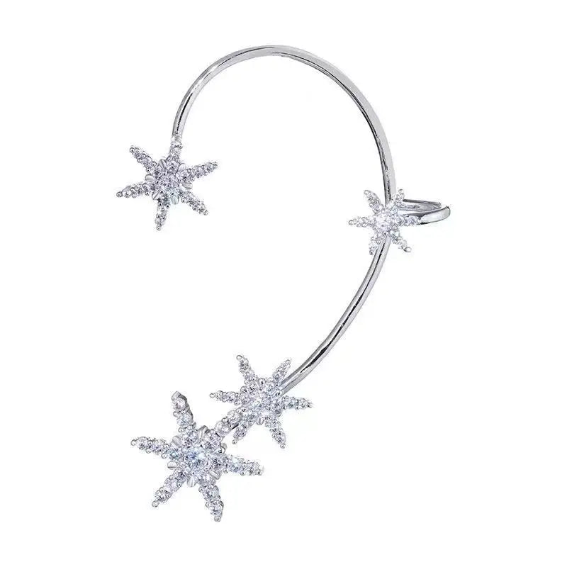 GlimmerFall -  Waterfall Earrings & Cuffs Set