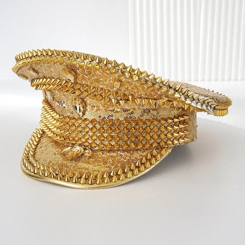 Burning Man Sequin Hat