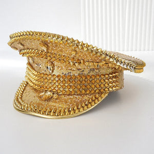 Burning Man Sequin Hat