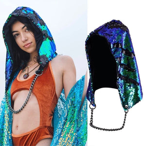 Sequin Party Hood