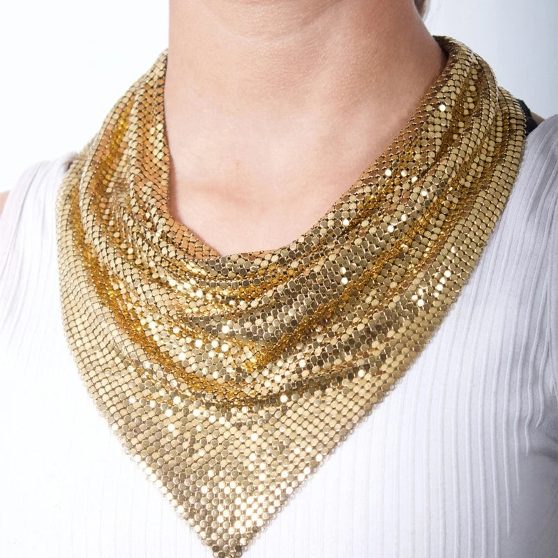 Stardust Sequin Veil – Festival Scarf & Shimmer Dust Mask