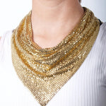 Load image into Gallery viewer, Stardust Sequin Veil – Festival Scarf &amp; Shimmer Dust Mask
