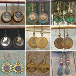 Load image into Gallery viewer, Layered Boho Earrings
