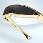 Load image into Gallery viewer, Cyberpunk Mirrored Shield Sunglasses
