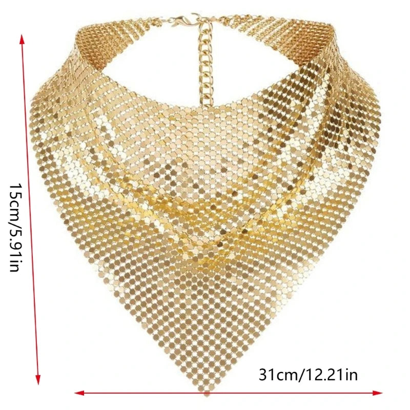 Stardust Sequin Veil – Festival Scarf & Shimmer Dust Mask
