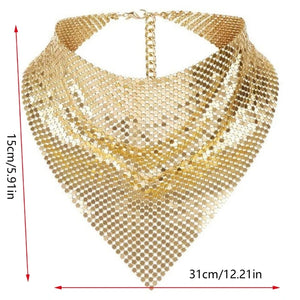 Stardust Sequin Veil – Festival Scarf & Shimmer Dust Mask