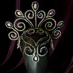 Load image into Gallery viewer, Majesty Crown – Festival Royalty &amp; Gothic Glam
