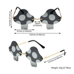 Load image into Gallery viewer, Mushroom Shape Sun Glasses
