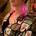 Load image into Gallery viewer, Neon Jellyfish Earrings
