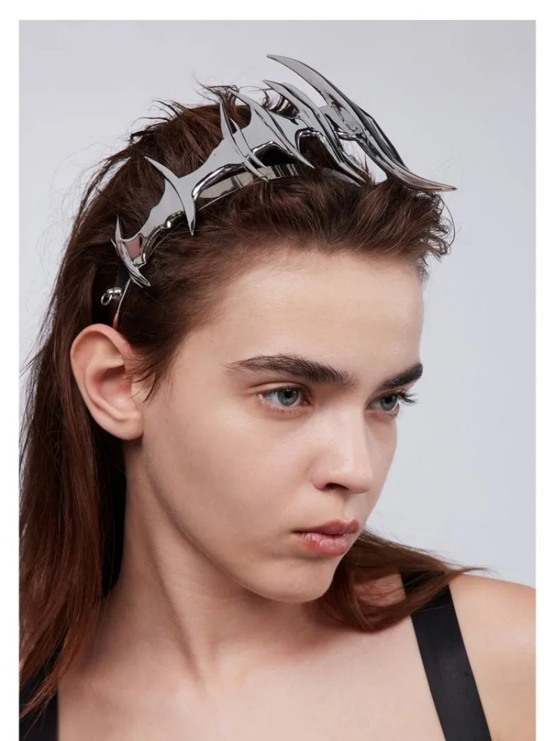 Cyberpunk Futuristic Crown