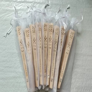 Wedding Engraved Hand Fan