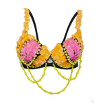 Load image into Gallery viewer, Mermaid Sequin Bra Top
