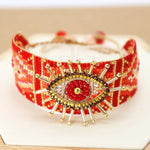 Load image into Gallery viewer, Boho Evil Eye Bracelet
