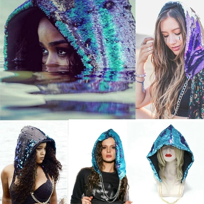 Sequin Party Hood